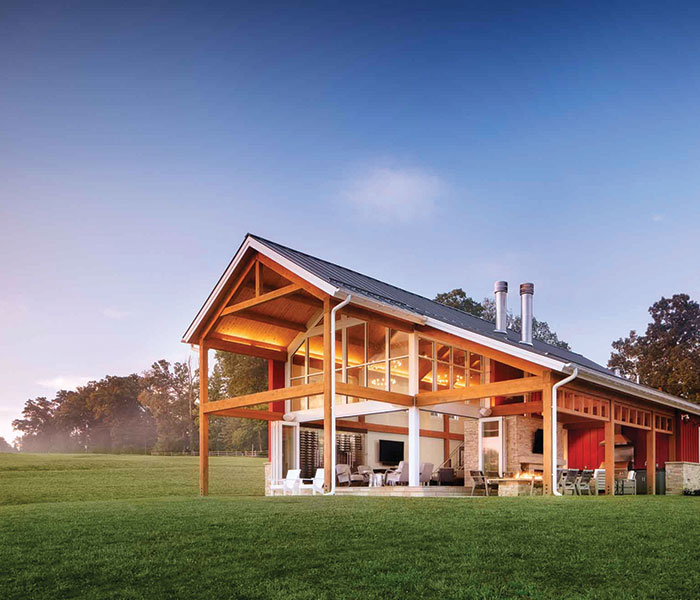 Laurel Mountain Retreat: Entertainment Barn | Avanti Design + Build